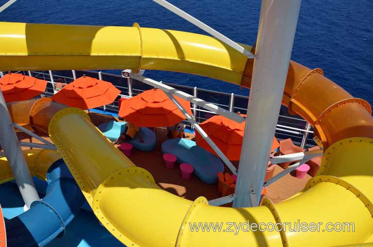 064: Carnival Magic, Mediterranean Cruise, Sea Day 2, Waterworks, 
