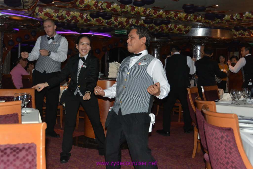 683: Carnival Miracle Alaska Cruise, Juneau, MDR Dinner, 