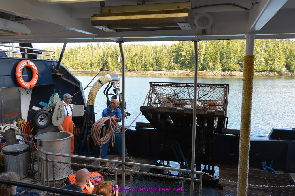 456: Carnival Miracle Alaska Cruise, Ketchikan, Bering Sea Crab Fisherman's Tour, 