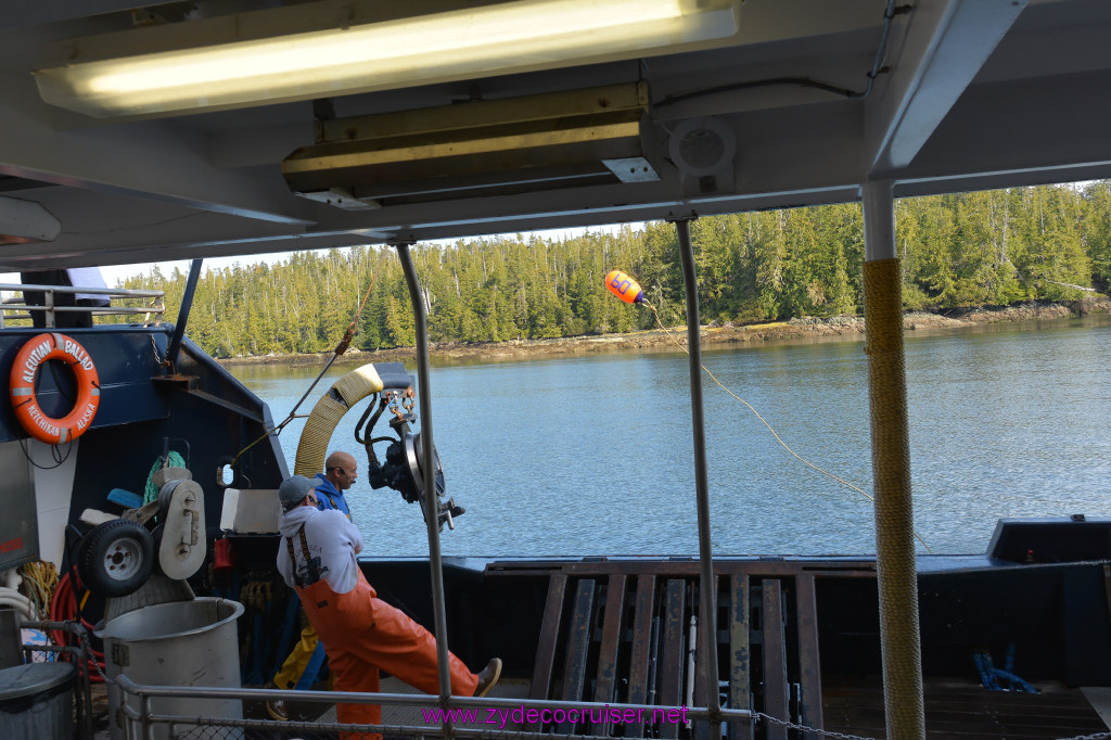 468: Carnival Miracle Alaska Cruise, Ketchikan, Bering Sea Crab Fisherman's Tour, 