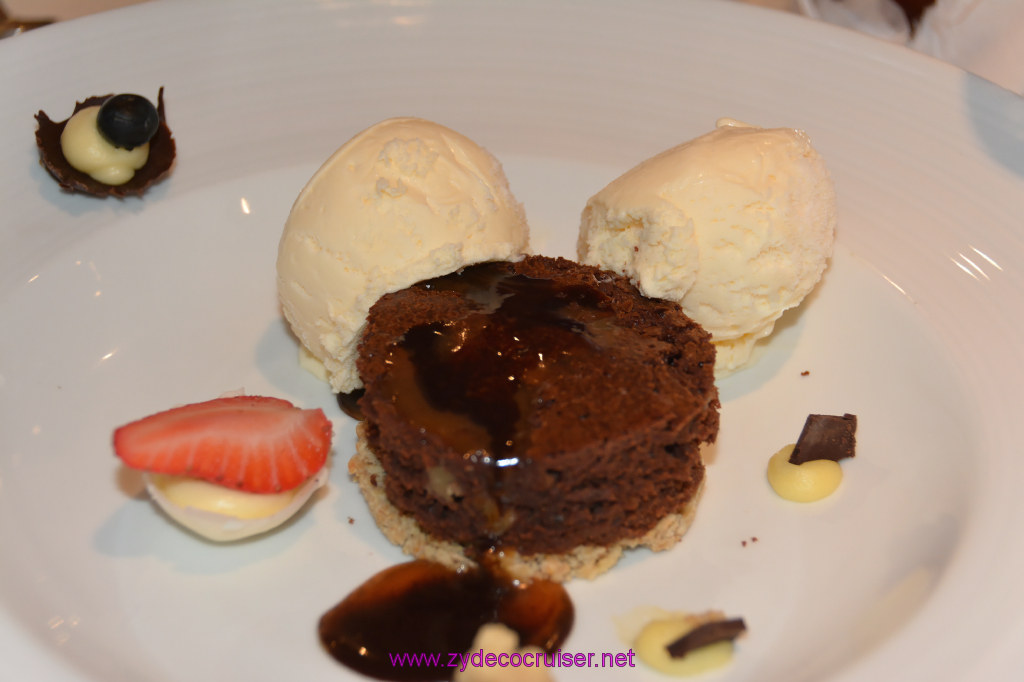 023: Carnival Miracle Alaska Cruise, Sea Day 2, Seaday Brunch, Double Chocolate Brownie