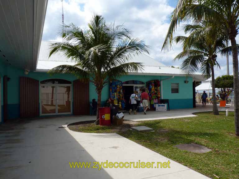 242: Carnival Sensation, Freeport, Bahamas, shops near port