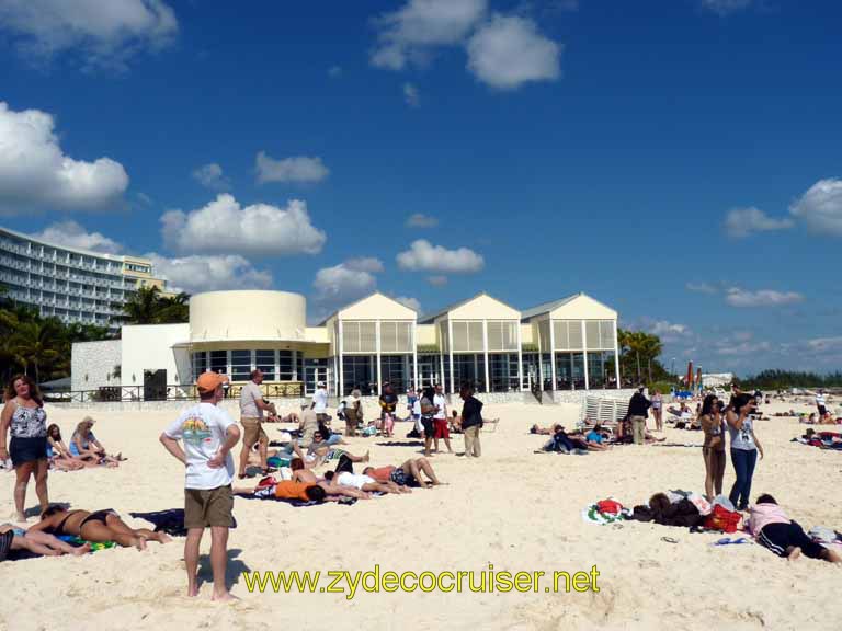 286: Carnival Sensation, Freeport, Bahamas, Beach at Our Lucaya