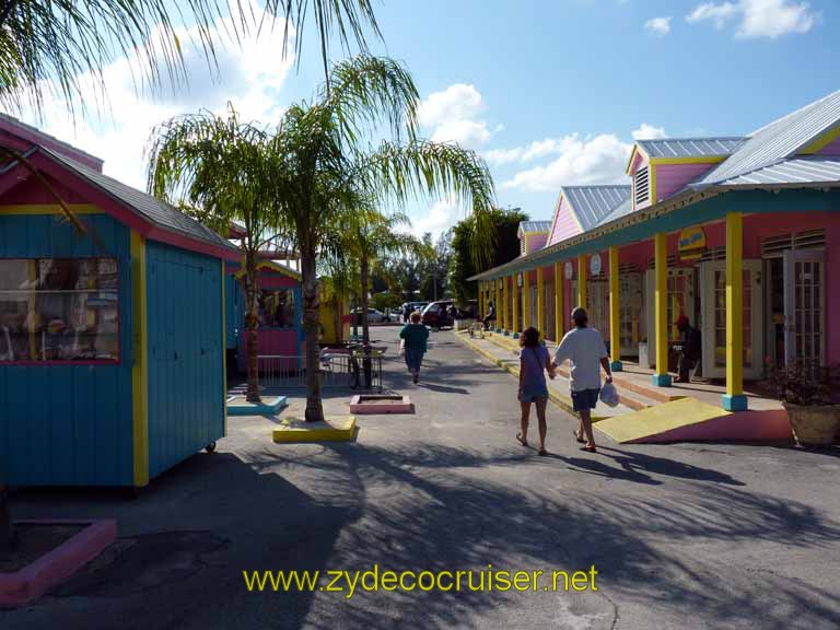 340: Carnival Sensation, Freeport, Bahamas, shops at Lucaya