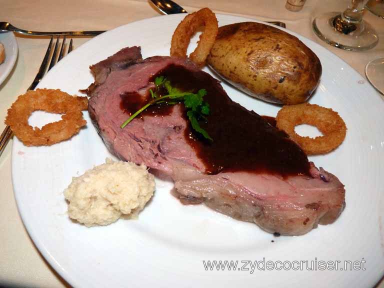 354: Carnival Sensation - Tender Roasted Prime Rib of American Beef au Jus and horseradish