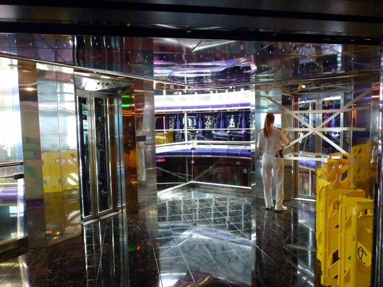 384: Carnival Sensation - Nassau - Glass Elevators seem to be in need of maintenance