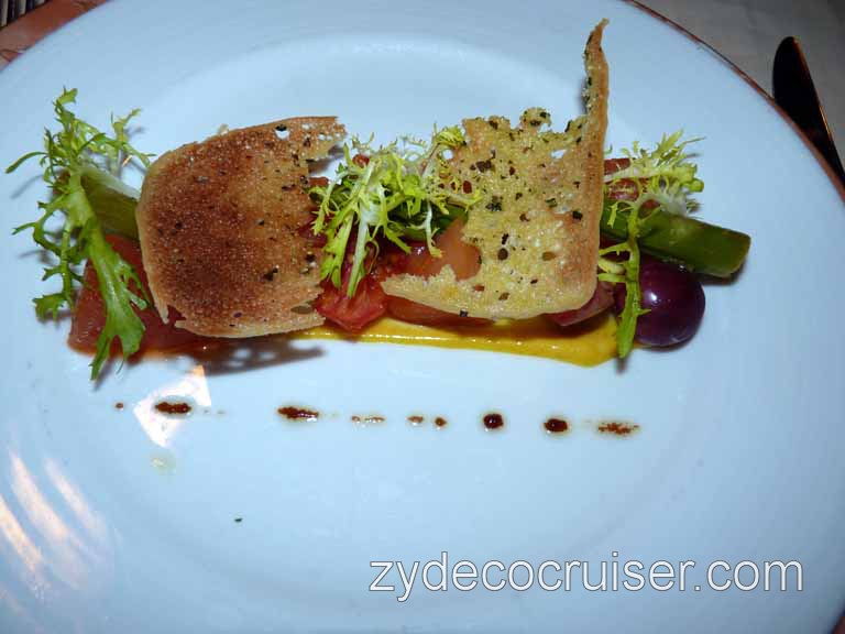 541: Carnival Sensation - Cured Salmon and Candied Tomato