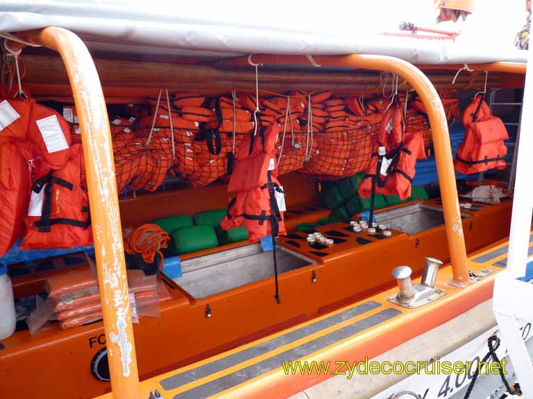 615: Carnival Sensation - What's behind the curtain on the lifeboats