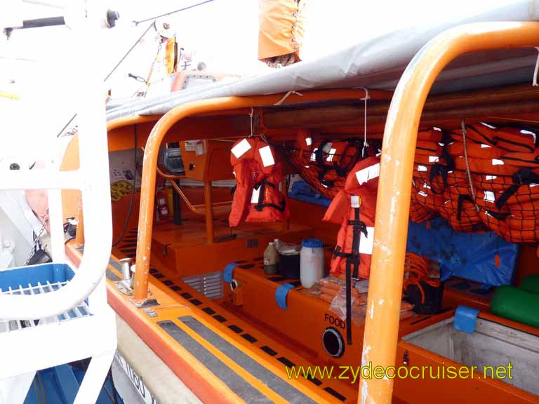 619: Carnival Sensation - What's behind the curtain on the lifeboats