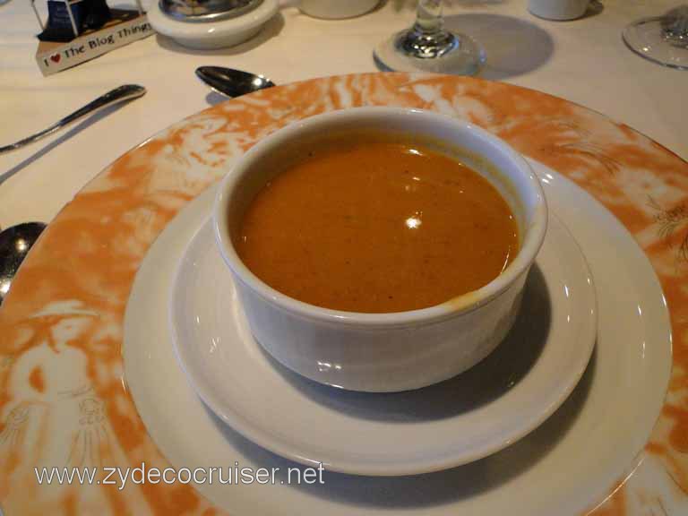 West Indian Roasted Pumpkin Soup, Carnival Spirit