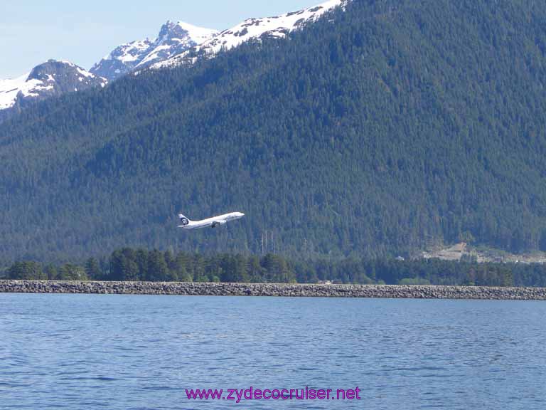 104: Sitka, AK Airport (SIT) - Alaska Airline Plane taking off 