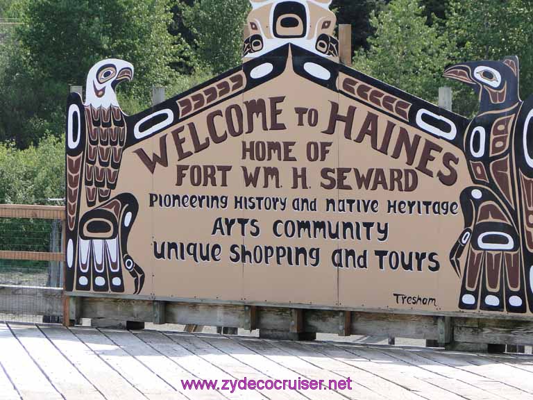 156: Carnival Spirit, Skagway, Alaska - Eagle Preserve Wildlife River Adventure - Welcome to Haines