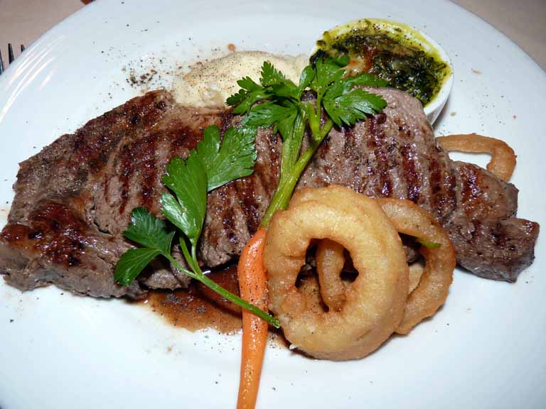 097: Carnival Spirit, San Diego/Ensenada - Grilled Ribeye Steak Tyrolienne