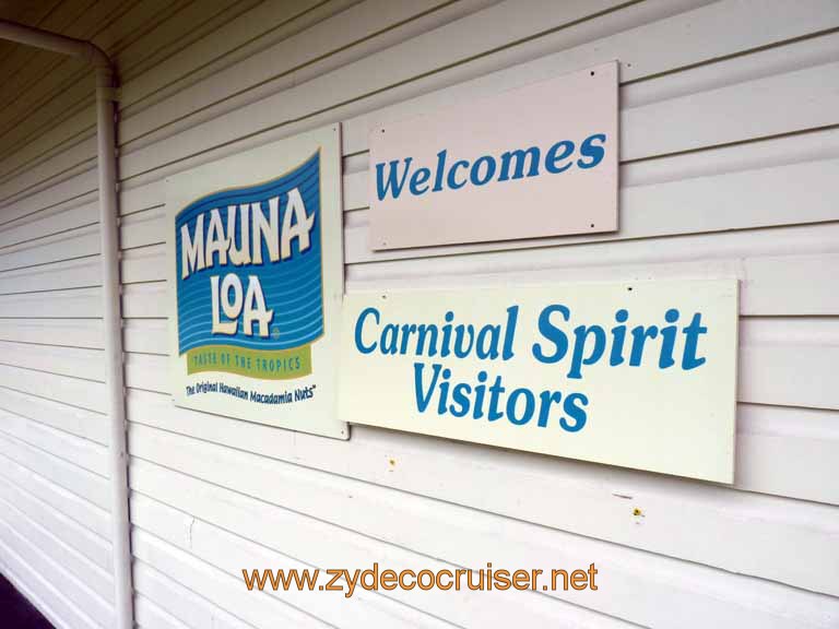 062: Carnival Spirit, Hilo, Hawaii, Mauna Loa Factory and Store