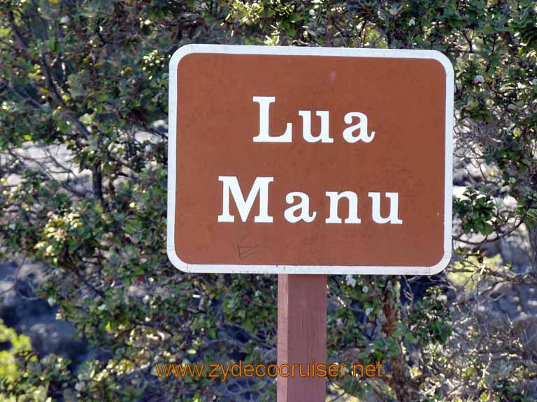 194: Carnival Spirit, Hilo, Hawaii, Hawaii (Hawai'i) Volcanoes National Park, Lua Manu, pit crater