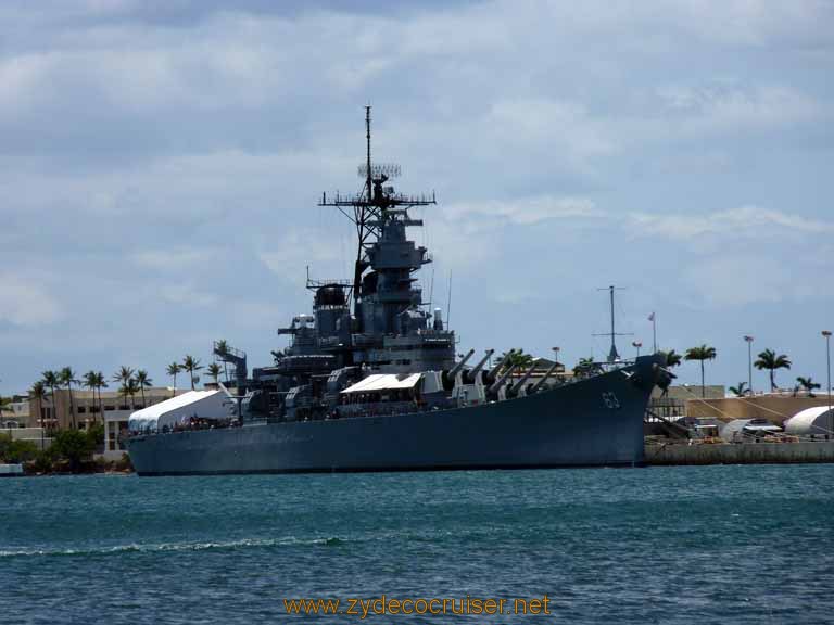 213: Carnival Spirit, Honolulu, Hawaii, Pearl Harbor VIP and Military Bases Tour, USS Missouri