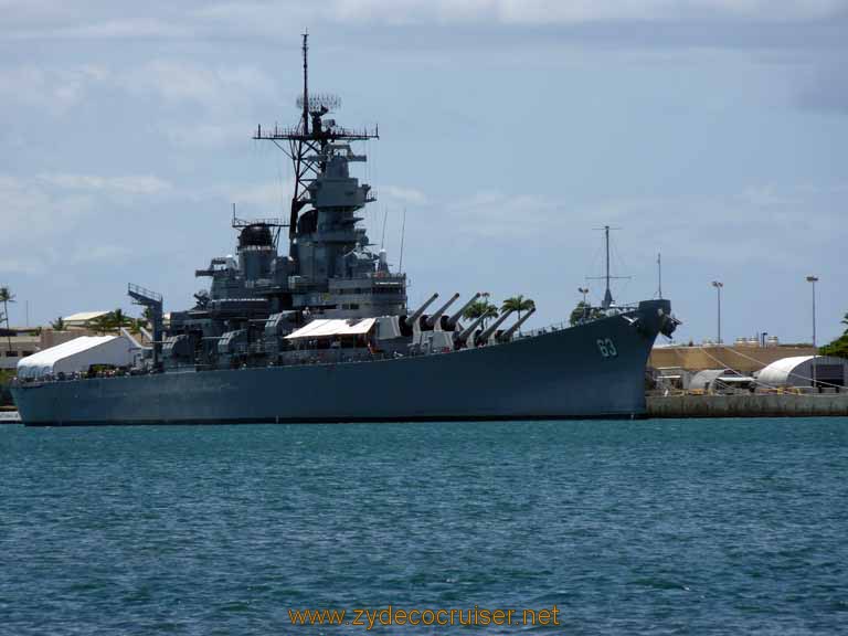 215: Carnival Spirit, Honolulu, Hawaii, Pearl Harbor VIP and Military Bases Tour, USS Missouri