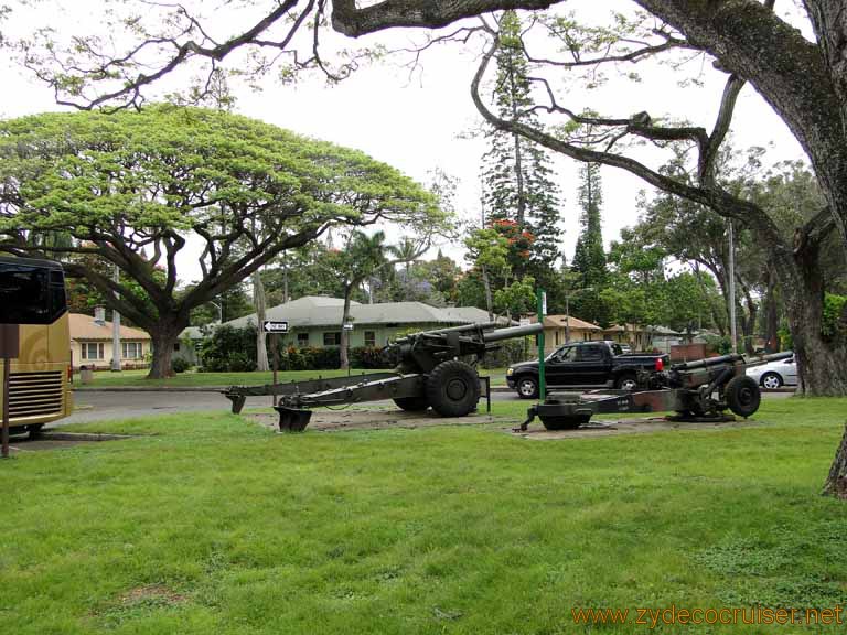 504: Carnival Spirit, Honolulu, Hawaii, Pearl Harbor VIP and Military Bases Tour, Tropic Lightning Museum, 