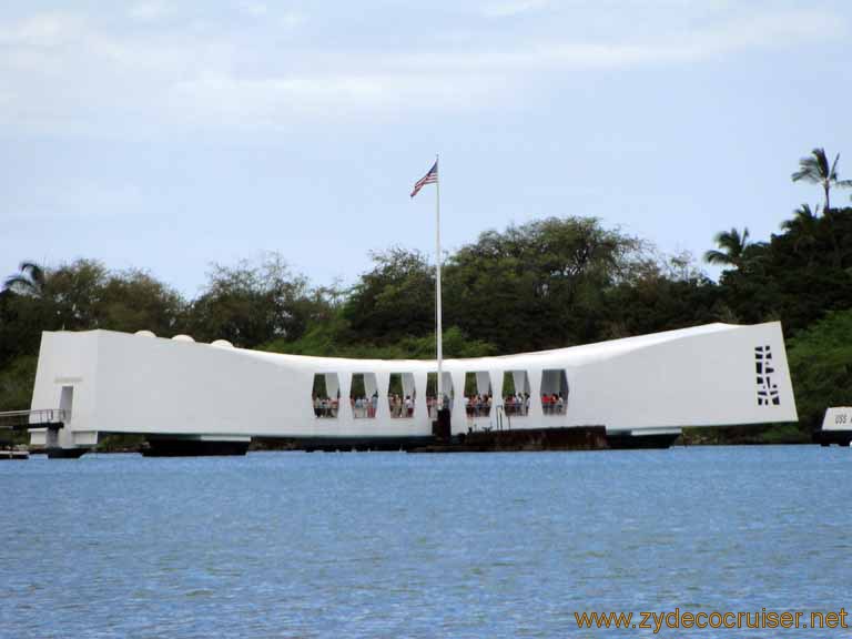 535: Carnival Spirit, Honolulu, Hawaii, Pearl Harbor VIP and Military Bases Tour, Pearl Harbor, Arizona Memorial