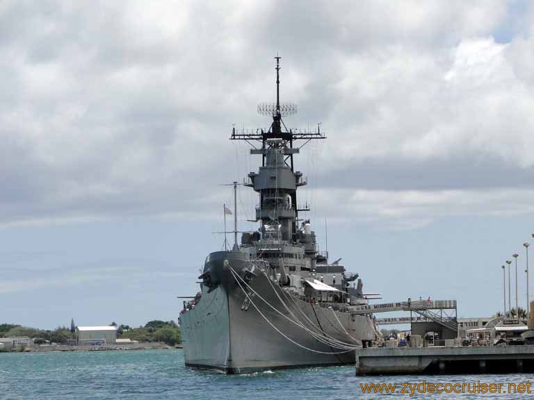 586: Carnival Spirit, Honolulu, Hawaii, Pearl Harbor VIP and Military Bases Tour, Pearl Harbor, USS Missouri