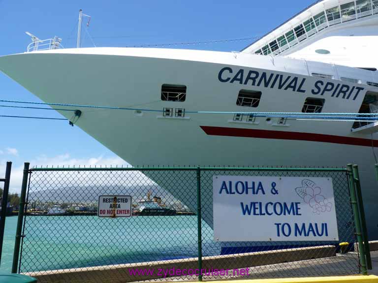 027: Carnival Spirit, Kahului, Maui, 