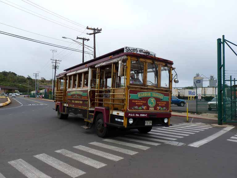 017: Carnival Spirit, Nawiliwili, Kauai, Hawaii, Harbor Mall Shuttle Bus