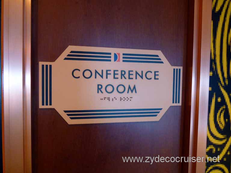 015: Carnival Spirit, Sea Day 3 - Conference Room