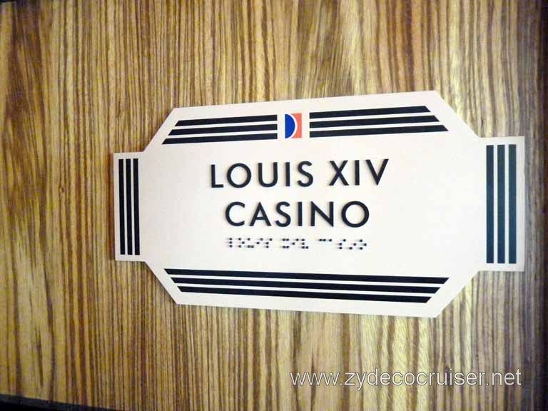 054: Carnival Spirit, Sea Day 3 - Louis XIV Casino