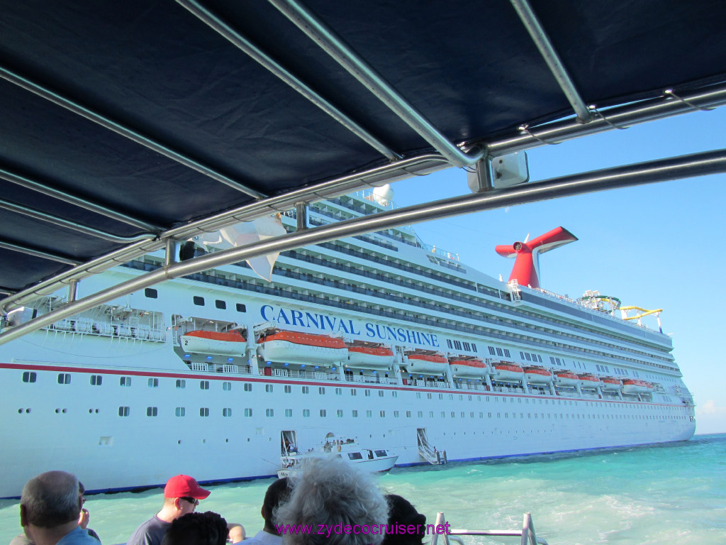 029: Carnival Sunshine, John Heald's Bloggers Cruise, BC7, Belize, Sergeant's Cay Snorkel Adventure