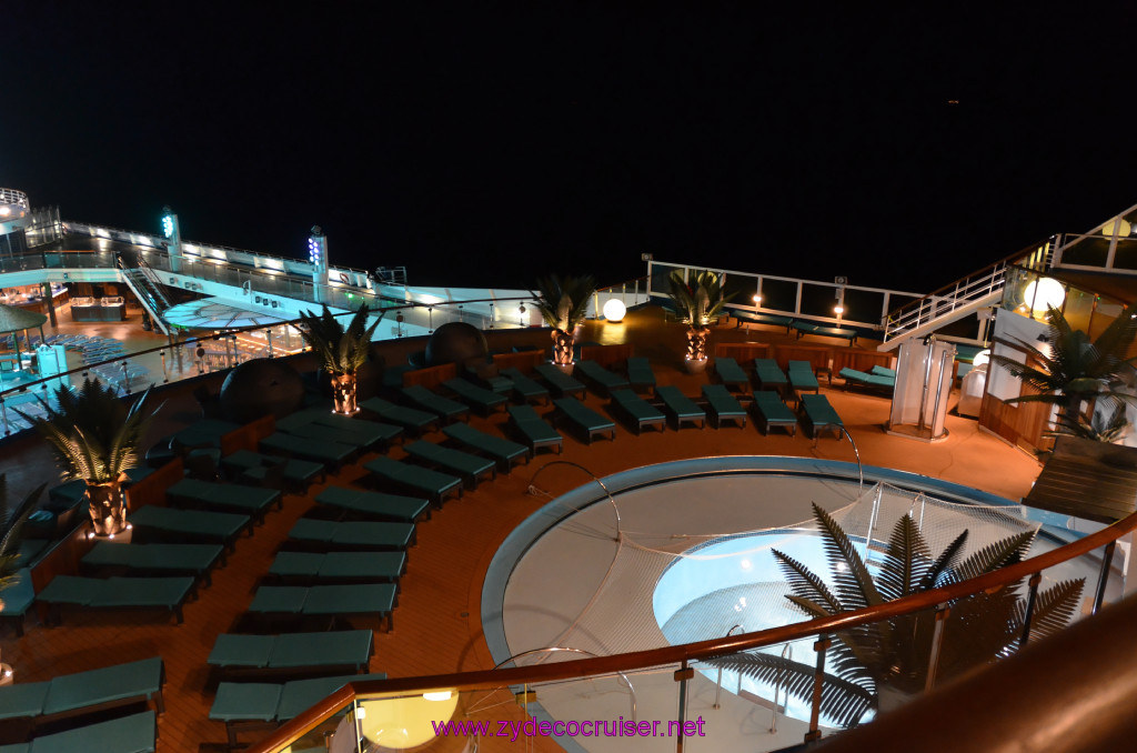 165: Carnival Sunshine Cruise, Marseilles, Serenity at Night, 