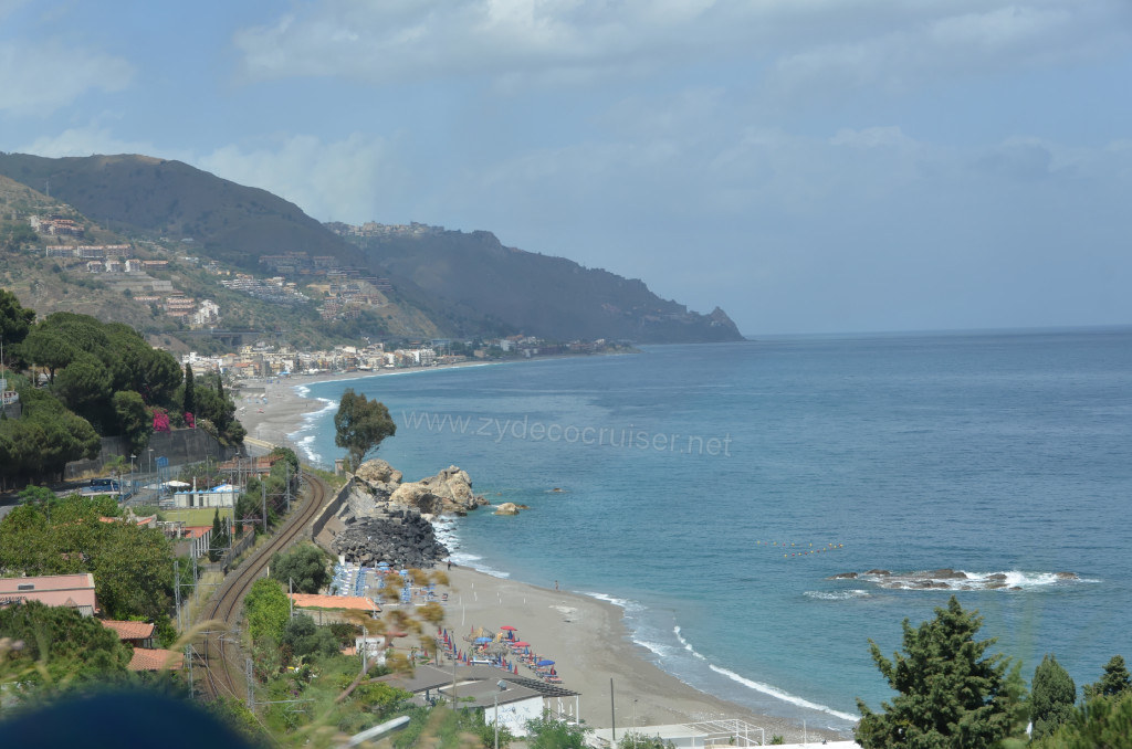 165: Carnival Sunshine Cruise, Messina, Taormina on your Own tour, 