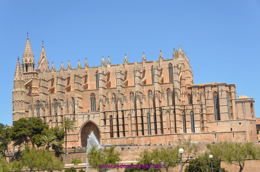 289: Carnival Sunshine Cruise, Mallorca, Palma Cathedral, The Cathedral of Santa Maria of Palma, La Seu,