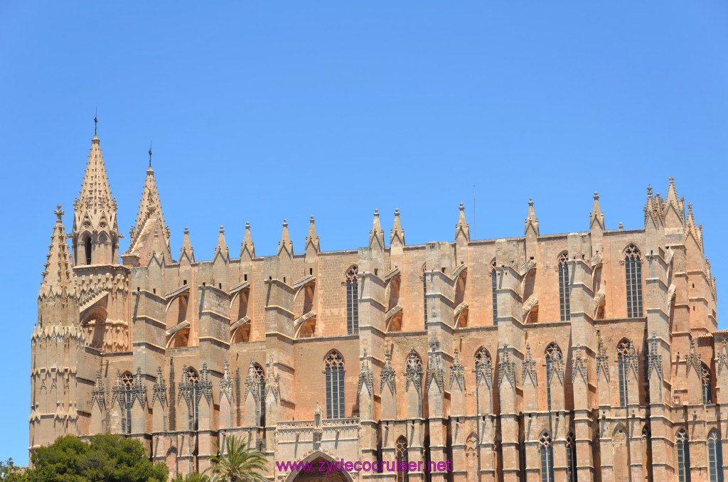 292: Carnival Sunshine Cruise, Mallorca,  The Cathedral of Santa Maria of Palma, 
