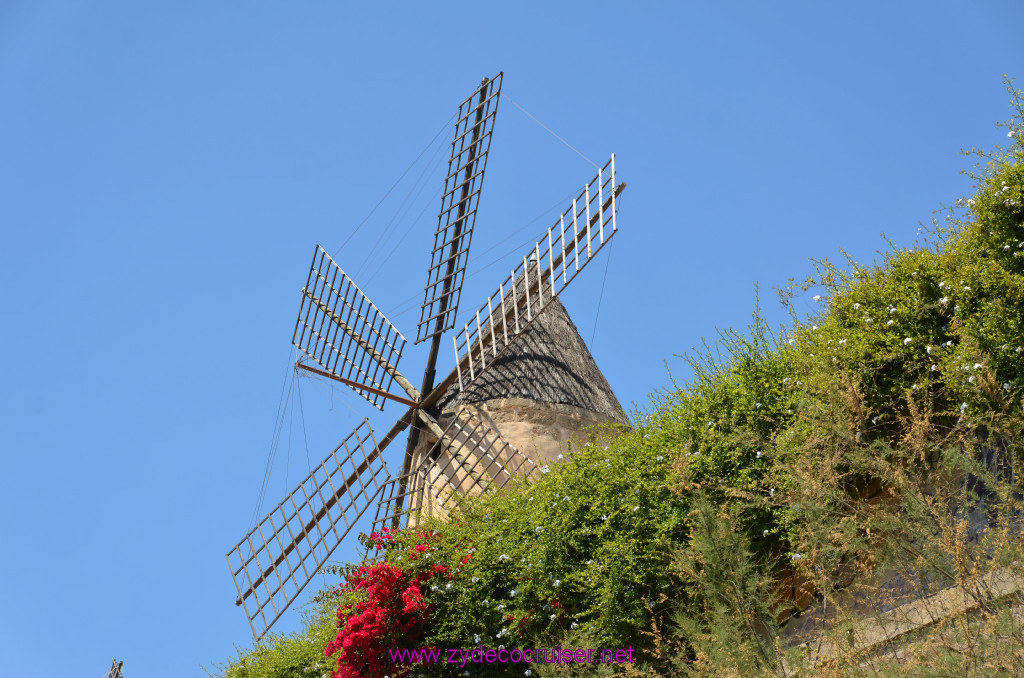 326: Carnival Sunshine Cruise, Mallorca, Windmill, 