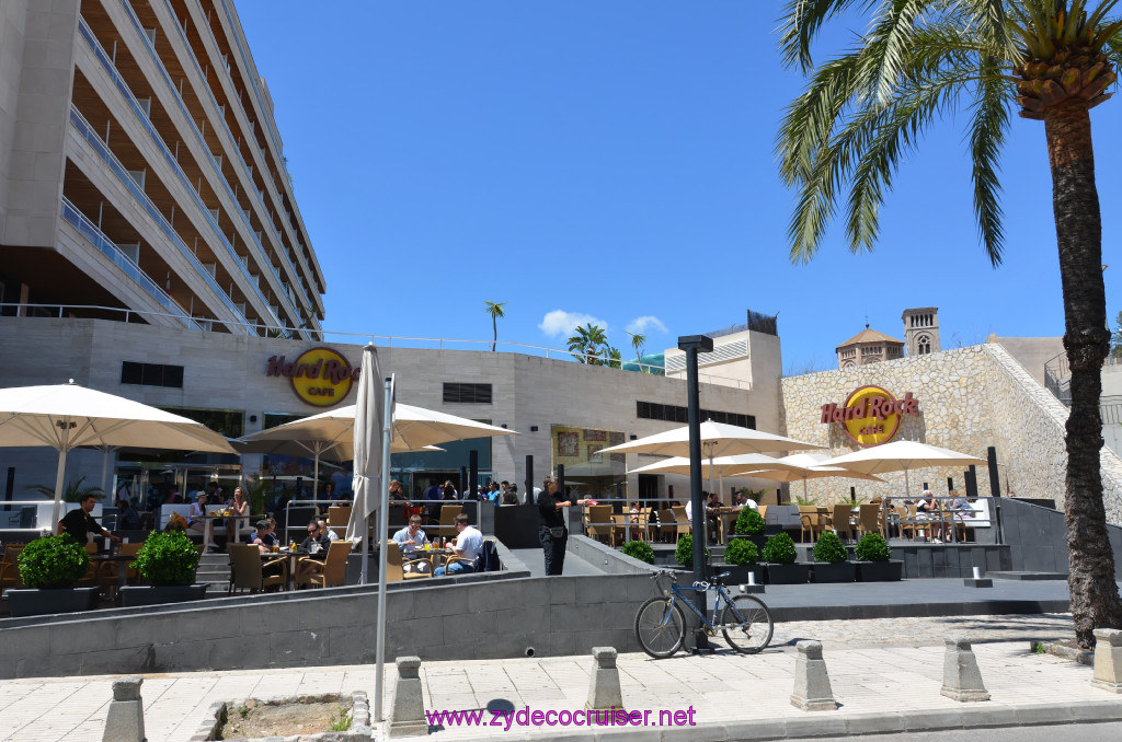 333: Carnival Sunshine Cruise, Mallorca, Hard Rock Cafe, 