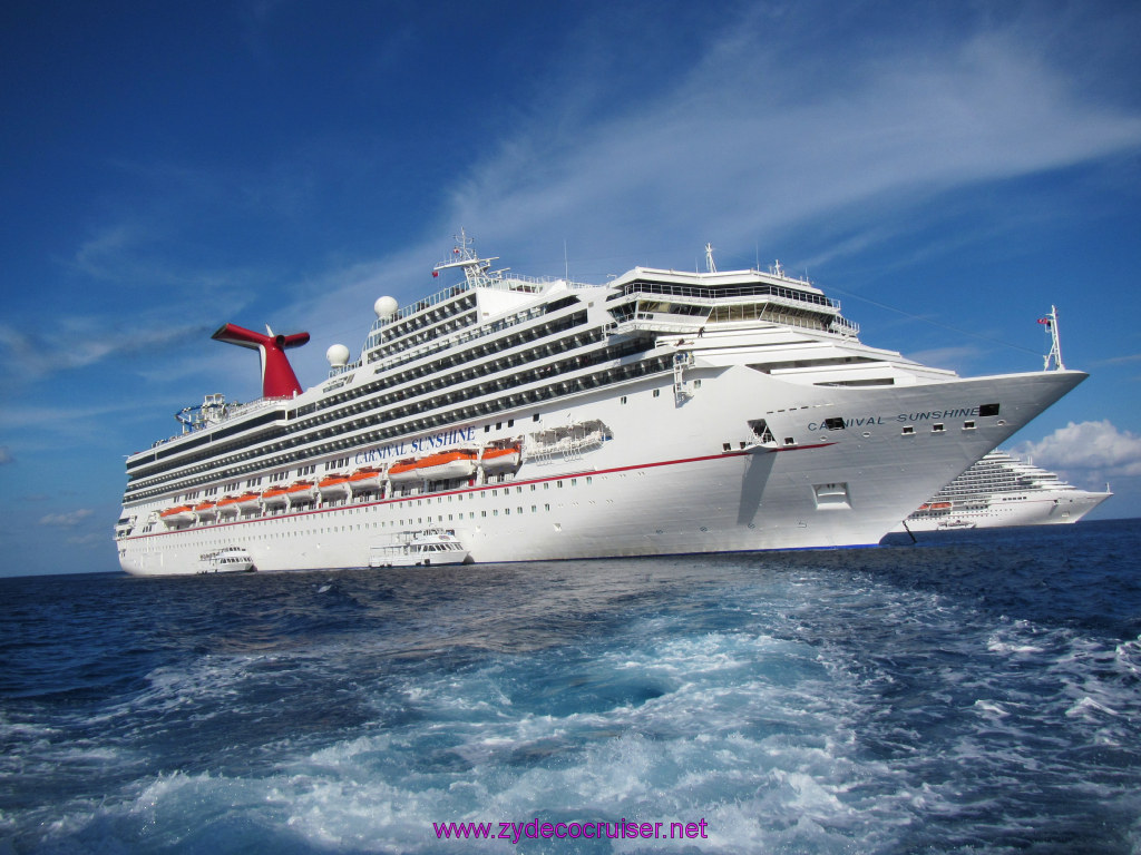 004: Carnival Sunshine Cruise, Nov 21, 2013, Grand Cayman, Tendering in, 