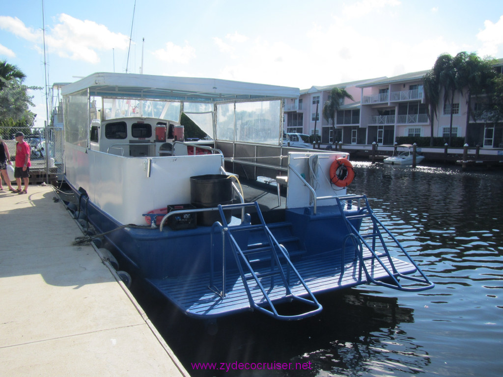 018: Carnival Sunshine Cruise, Nov 21, 2013, Grand Cayman, Sotos Cruises, the boat, Sea Hunt, 