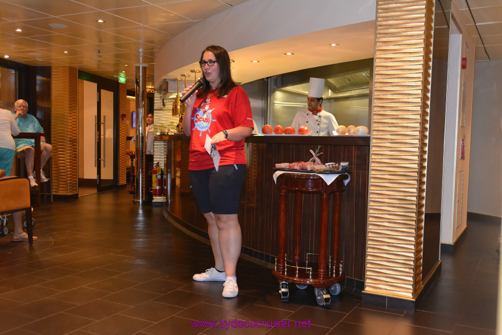 004: Carnival Sunshine Cruise, Fun Day at Sea 1, Cooking Demonstration, Fahrenheit 555 Steakhouse, 