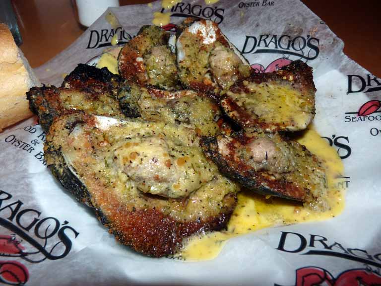 162: Drago's, New Orleans Hilton Riverside, Charbroiled Oysters