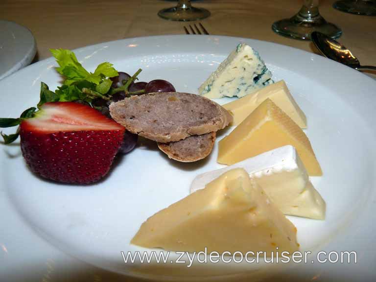 064: Carnival Triumph, Fun Day at Sea and Elegant Night, Cheese Plate