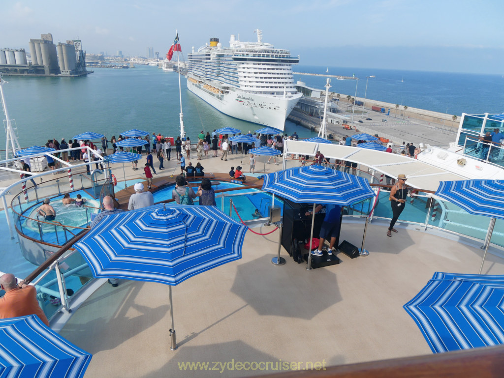 182: Carnival Venezia Transatlantic Cruise, Barcelona, Embarkation