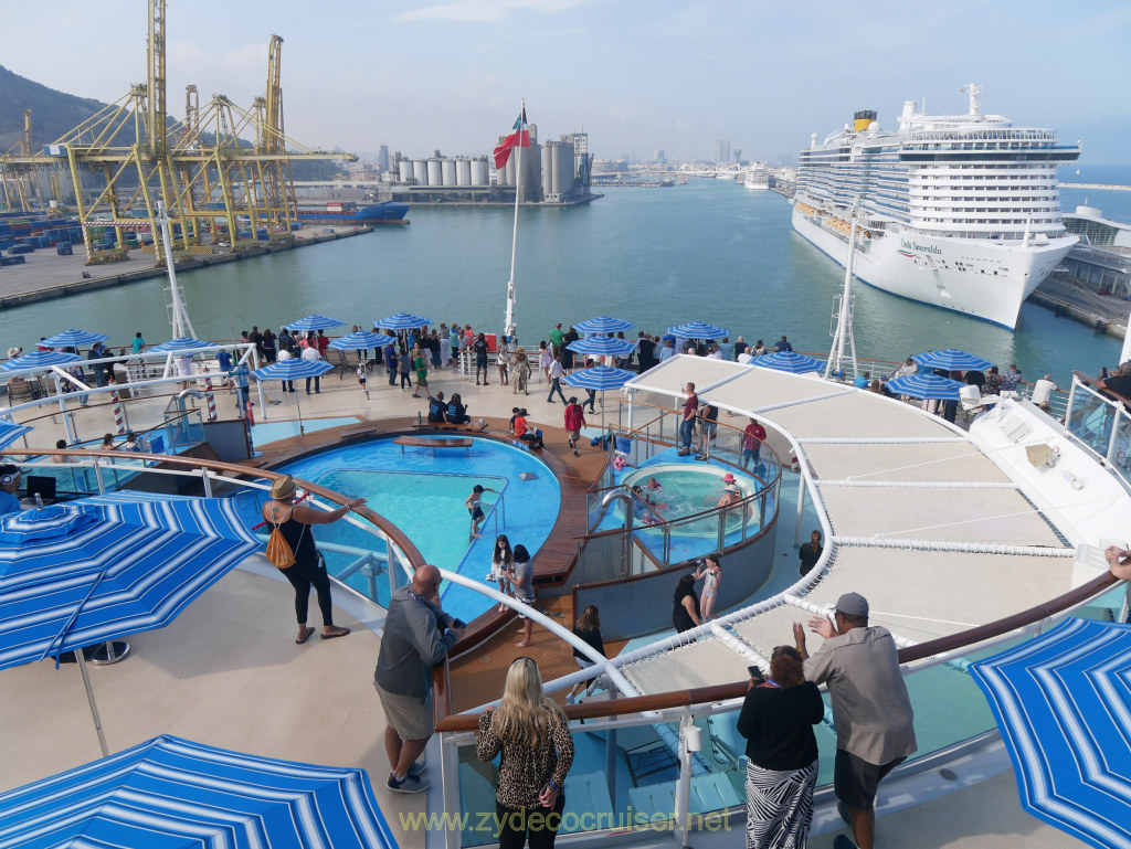183: Carnival Venezia Transatlantic Cruise, Barcelona, Embarkation