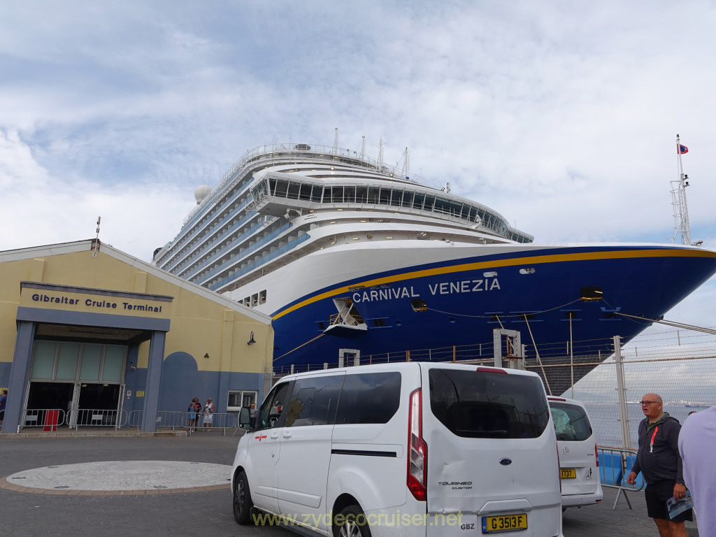 Carnival Venezia Transatlantic Cruise, Gibralter, 