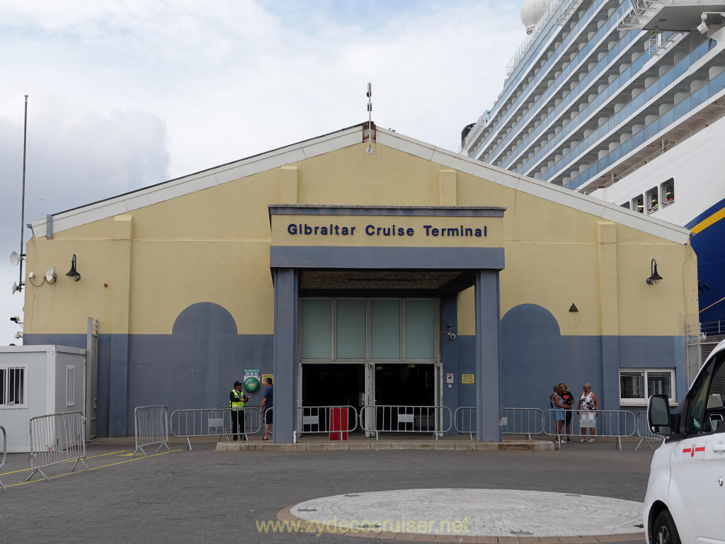 024: Carnival Venezia Transatlantic Cruise, Gibralter, Gibraltar Cruise Terminal