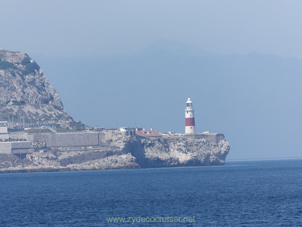 211: Carnival Venezia Transatlantic Cruise, Gibralter, Europa Point Lighthouse