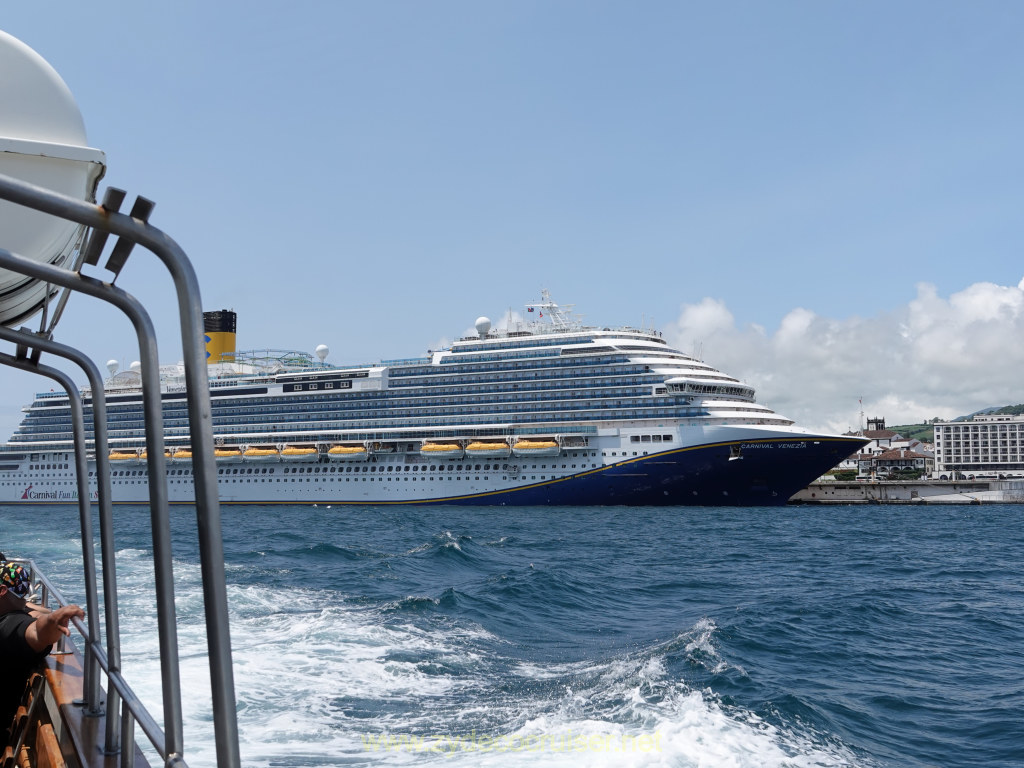 Carnival Venezia Transatlantic Cruise, Ponta Delgada, Moby Dick Whale and Dolphin Watching Tour, 