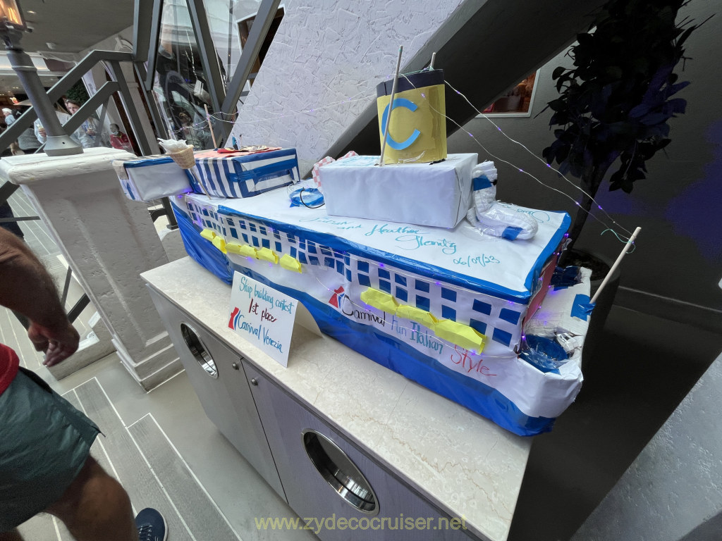 Carnival Venezia Transatlantic Cruise, Sea Day 8, 