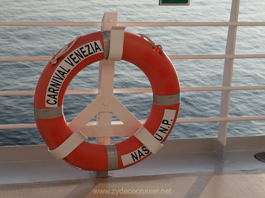 Carnival Venezia Transatlantic Cruise, Sea Day 9: 