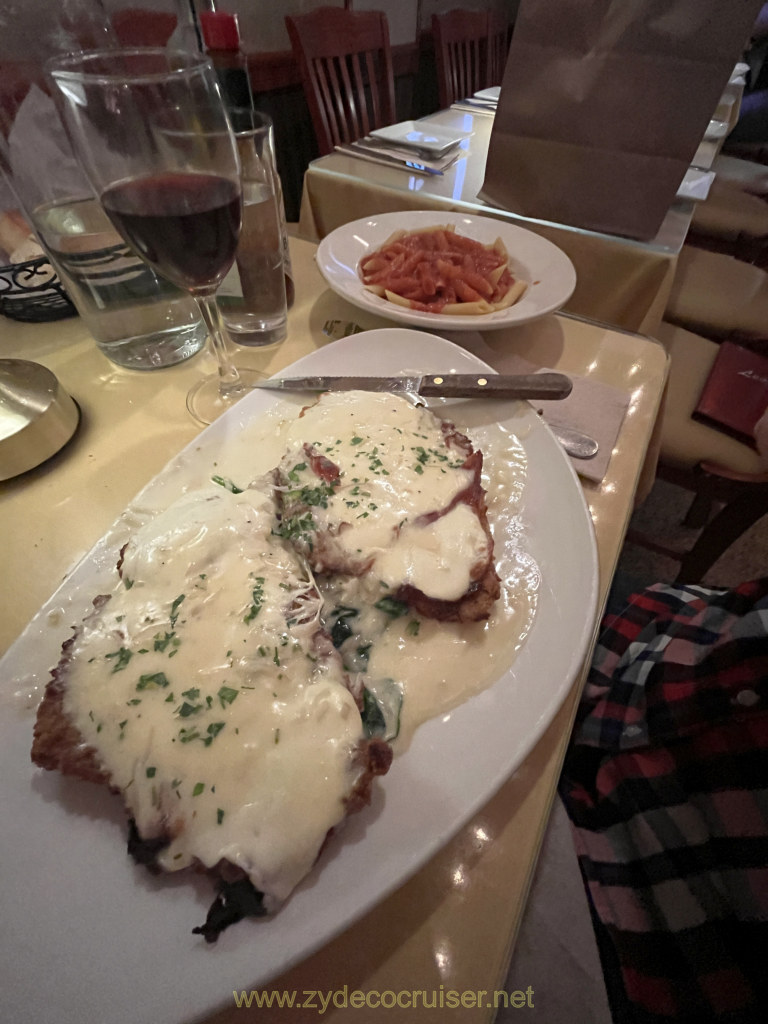 139: Hoboken, Leo's Restaurant, Veal Martha with a pasta side