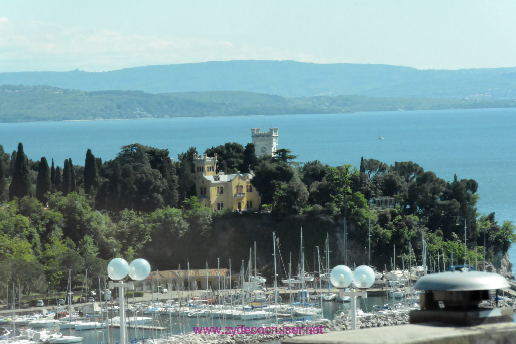 019: Carnival Vista, Pre-cruise, Our Trieste Hotel, Miramar Castle